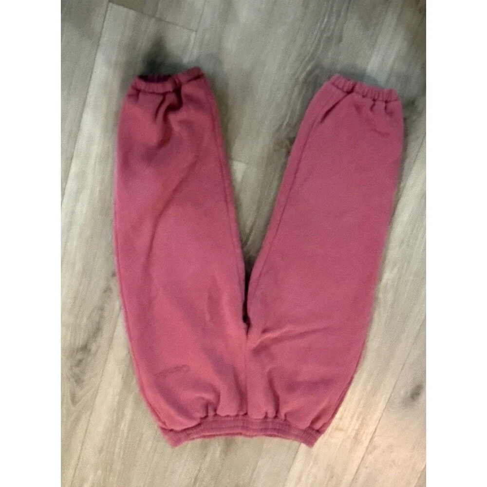 Comfrt - Minimalist Sweatpants - Deep Magenta - Size: 2X - Picture 3 of 4